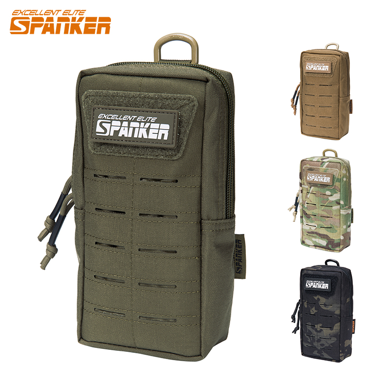 Edc Deep Carry - 전술 Molle 허리 가방, 야외 비상