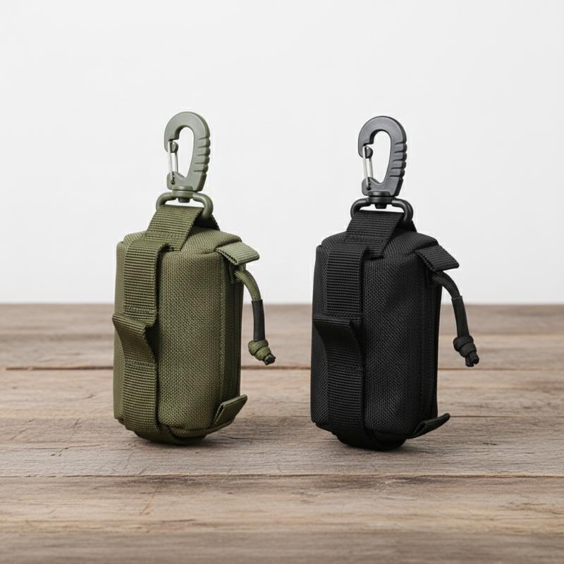 Edc Deep Carry - 야외용 EDC 파우치, 지퍼 키 카드