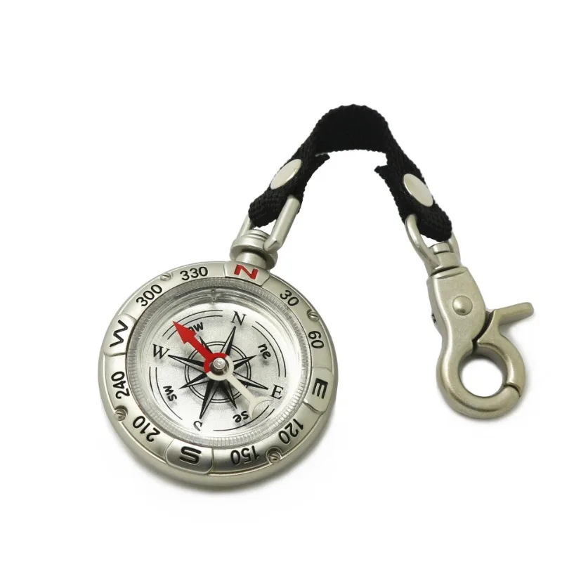Compass Keychain Mini - 끈 열쇠 고리가 있는 GEFENSI 미니