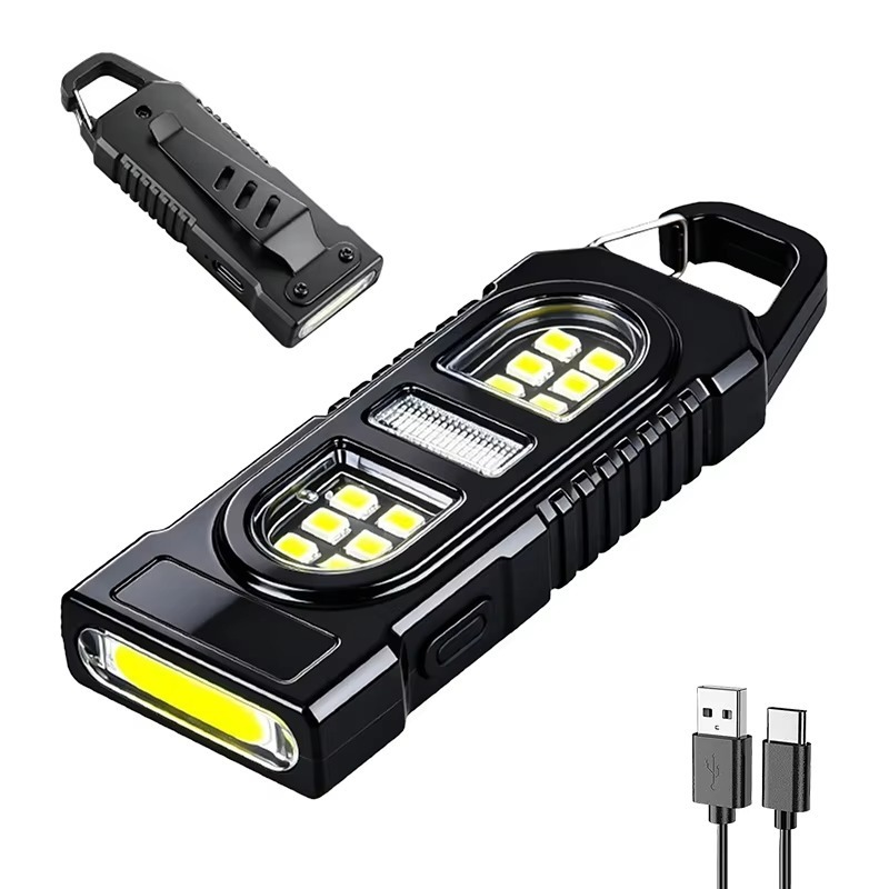 캠핑 워킹 테이블 램프, 강력한 미니 COB LED 키 - Keychain Flashlight 리뷰 및 가격