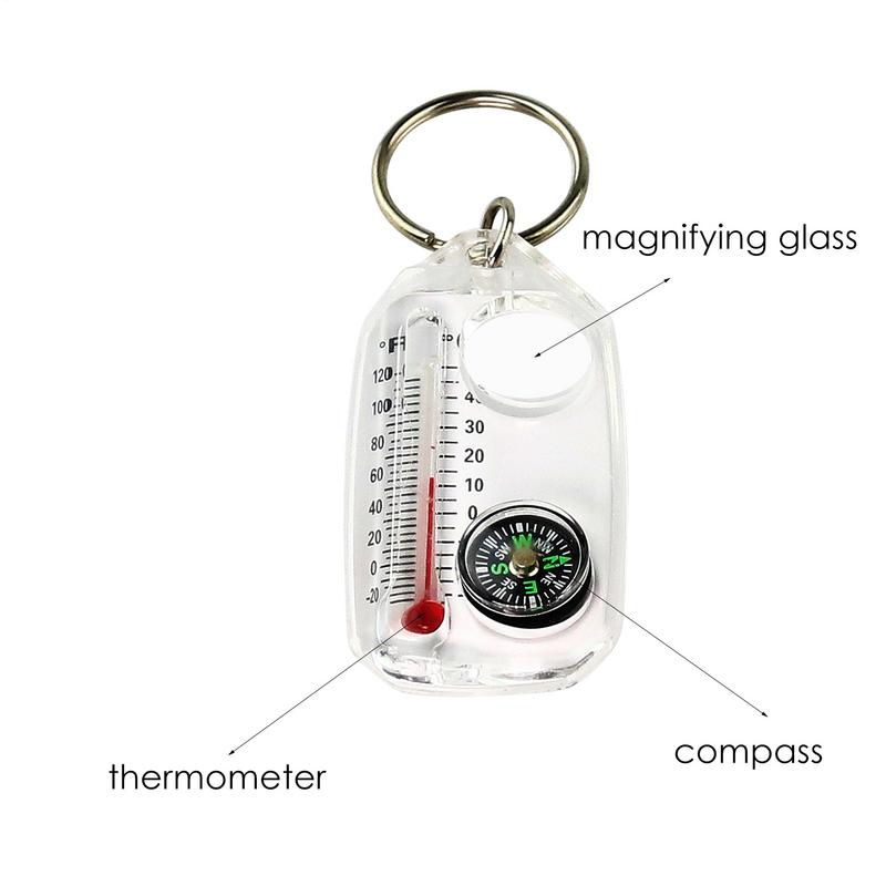 미니 키체인 다기능 캠핑 나침반 온도계 야외 안내 나침 - Compass Keychain Mini 리뷰 및 가격