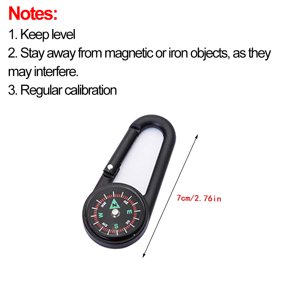 야외 나침반 Carabiner 미니 캠핑 키 체인 등산 - Compass Keychain Mini 리뷰 및 가격