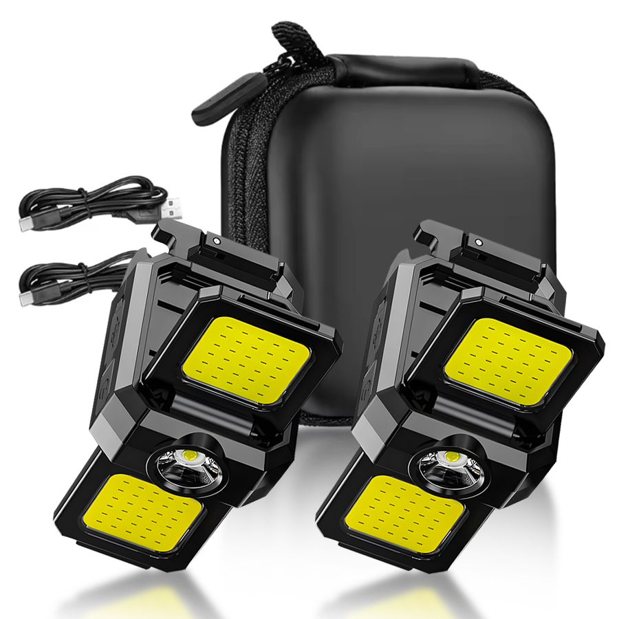 미니 LED 휴대용 손전등 USB 충전식 LED COB - Keychain Flashlight 리뷰 및 가격