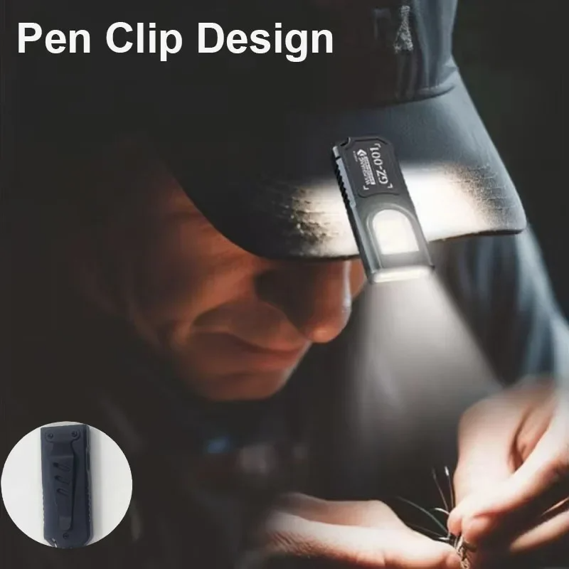 휴대용 키링 LED COB 손전등, USB 충전식, 펜 - Keychain Flashlight 리뷰 및 가격