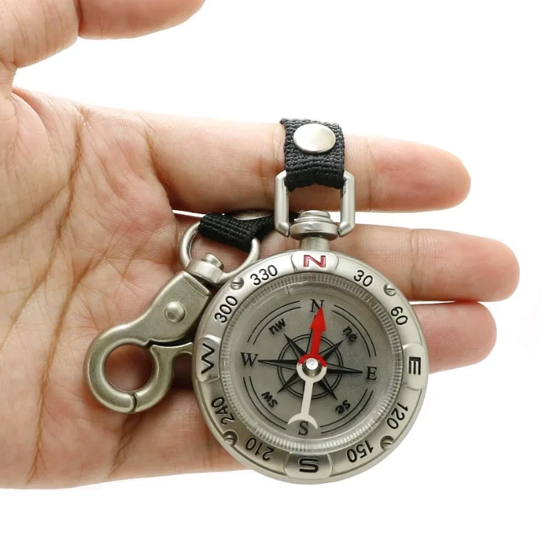 끈 열쇠 고리가 있는 GEFENSI 미니 나침반, 다기 - Compass Keychain Mini 리뷰 및 가격