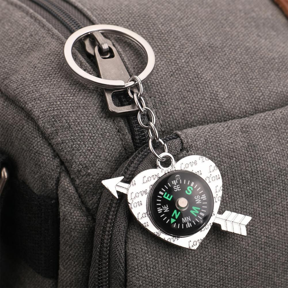 고급 질감의 키체인, 미니 합금 나침반 키체인, 하이킹 - Compass Keychain Mini 리뷰 및 가격