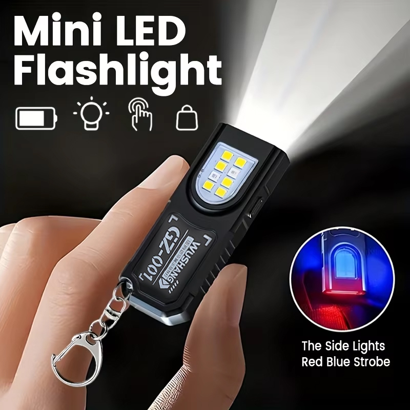 다기능 키체인 손전등 USB 충전식 미니 손전등 COB - Keychain Flashlight 리뷰 및 가격