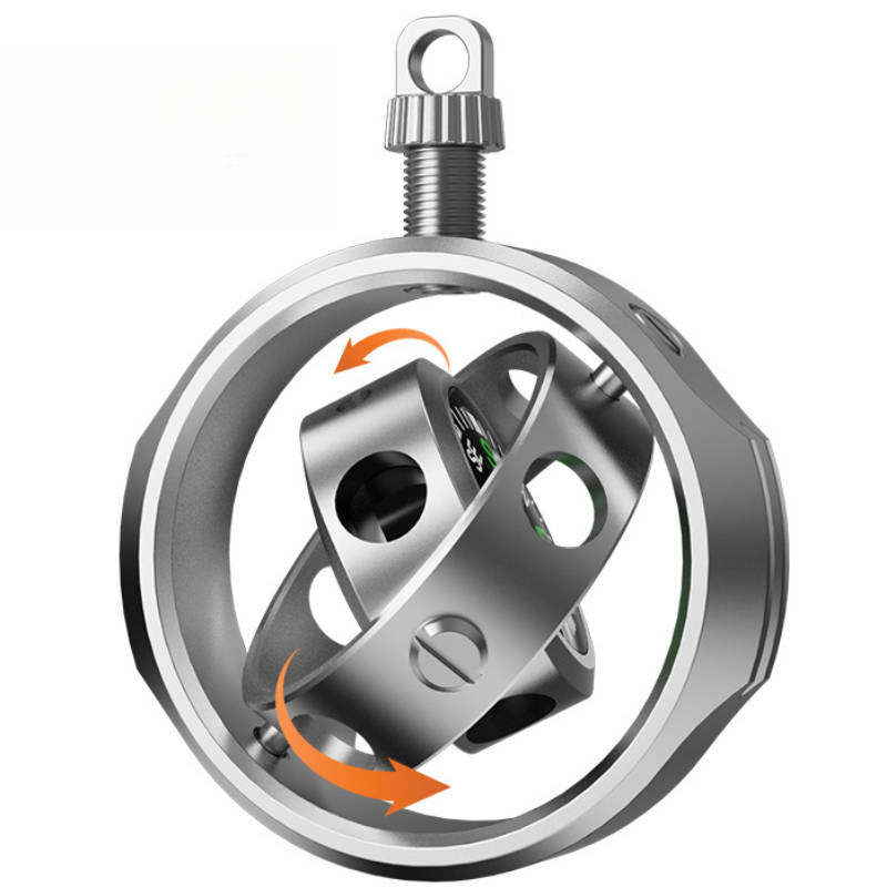 미니 컴퍼스 핑거팁 피젯 롤러 키체인 회전 플라이휠 E - Compass Keychain Mini 리뷰 및 가격