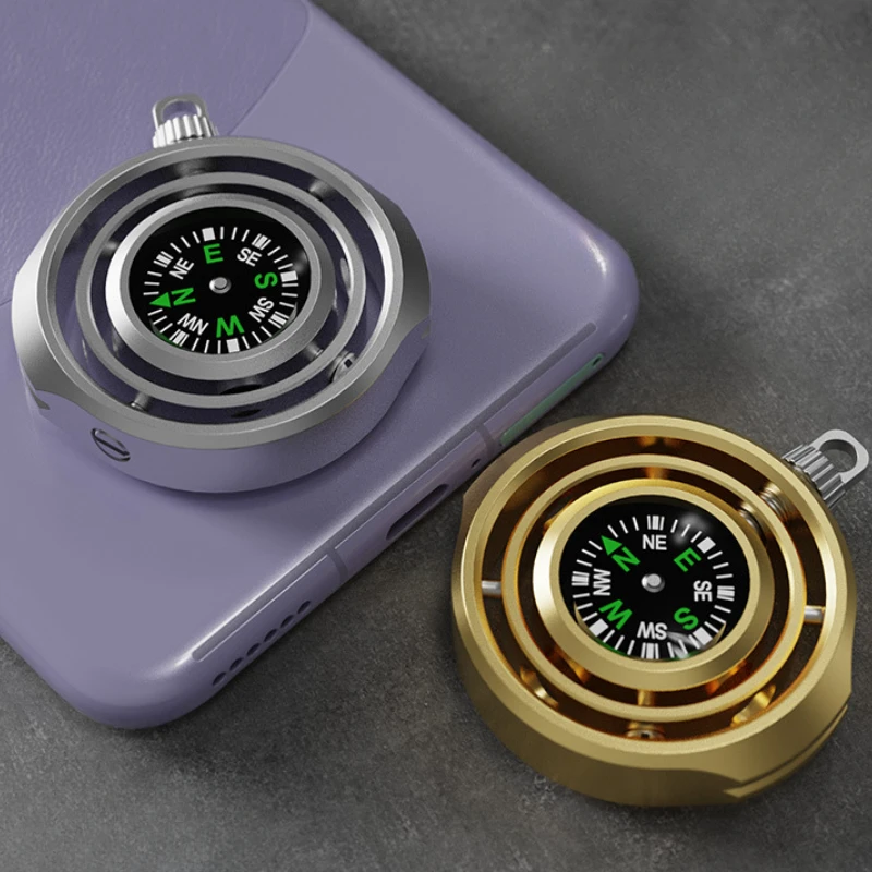 미니 컴퍼스 핑거팁 피젯 롤러 키체인 회전 플라이휠 E - Compass Keychain Mini 리뷰 및 가격