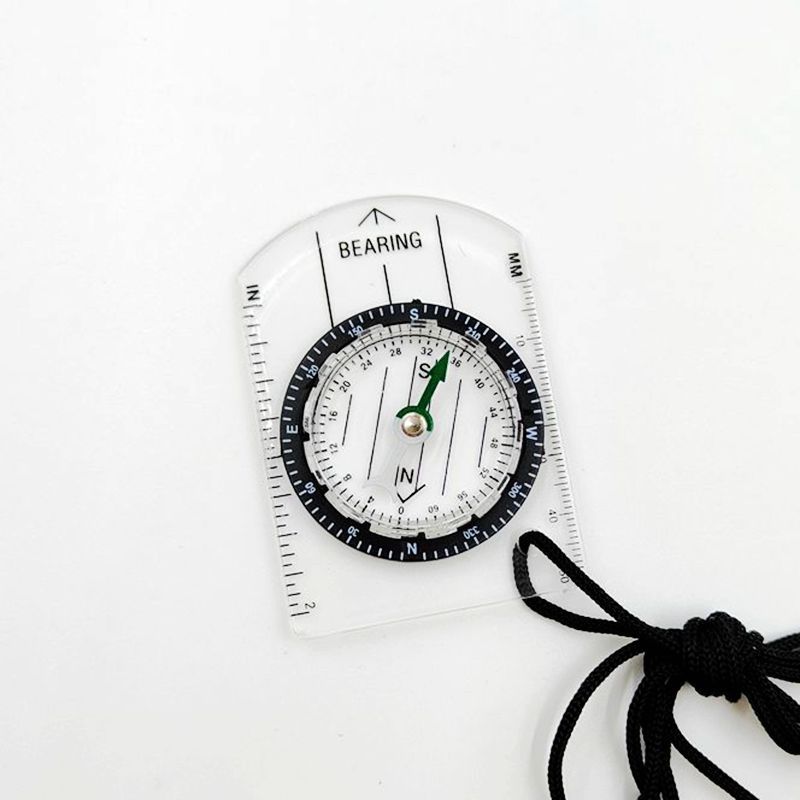 1개/2개 신형 야외용 미니 아크릴 투명 스케일 나침반 - Compass Keychain Mini 리뷰 및 가격