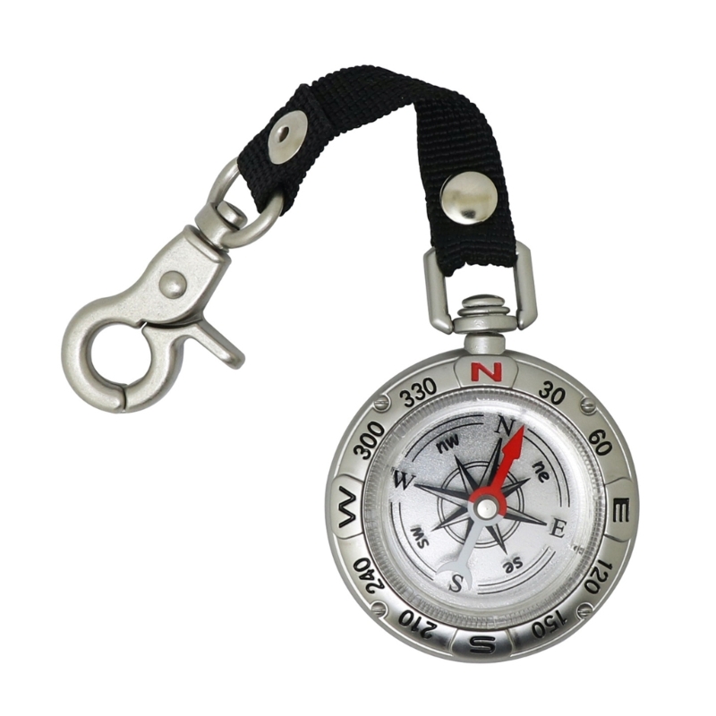 끈이 달린 열쇠고리가 있는 미니 나침반, 다기능 전문  - Compass Keychain Mini 리뷰 및 가격