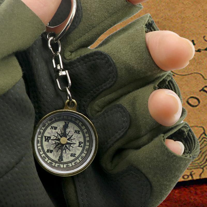 핫세일 등산용품 키체인 빈티지 도구 휴대용 아연 합금  - Compass Keychain Mini 리뷰 및 가격