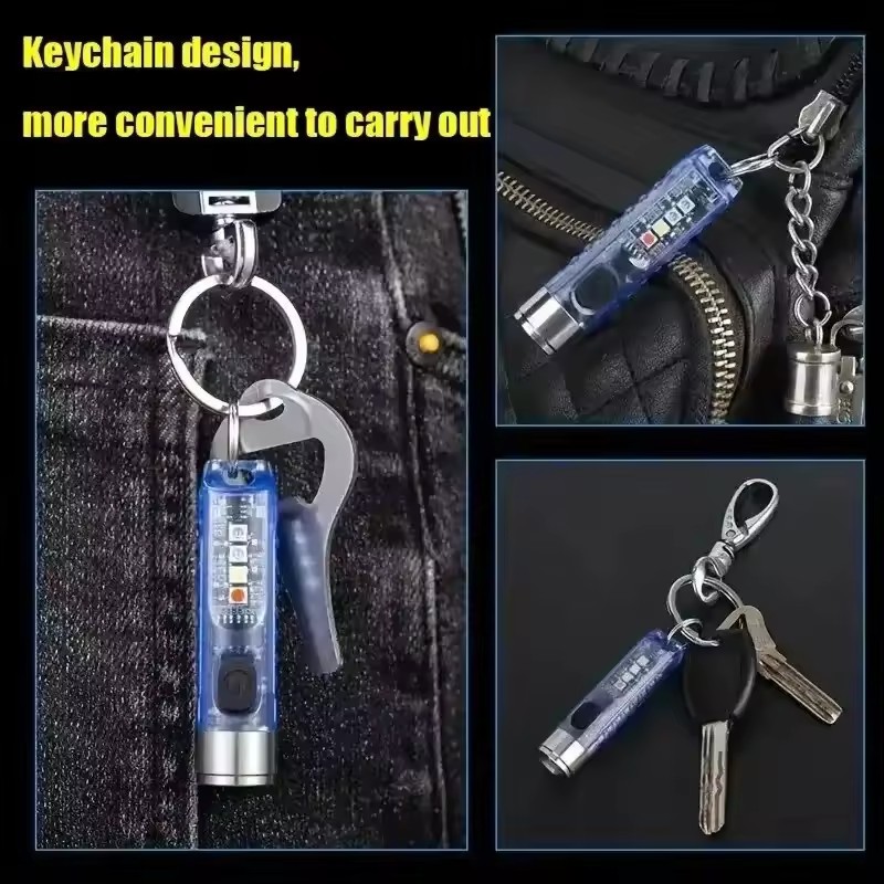 충전식 자석 키체인 손전등 휴대용 야외 강력 조명 LE - Keychain Flashlight 리뷰 및 가격