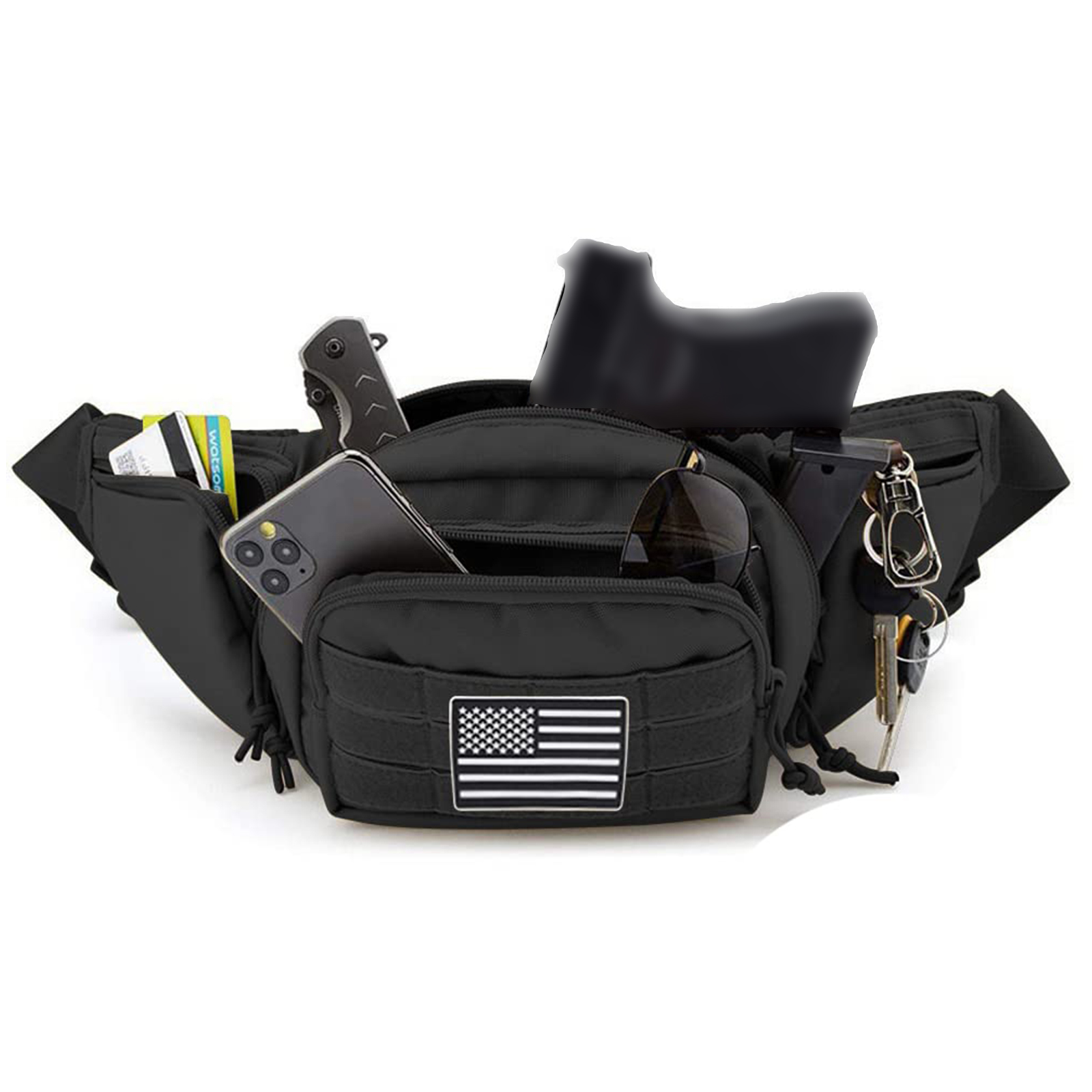 전술용 패니팩 건 홀스터 은닉 휴대 권총 허리 가방 방 - Edc Concealed Carry Fanny Pack 리뷰 및 가격