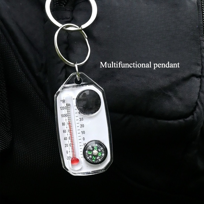 야외 생존용 나침반 열쇠고리, 휴대용 미니 나침반 (온 - Compass Keychain Mini 리뷰 및 가격
