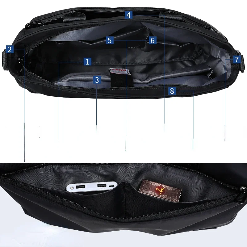 BJIAX 파일 가방 운반 서류 가방 남성용 비즈니스  - Edc Carry Bag 리뷰 및 가격