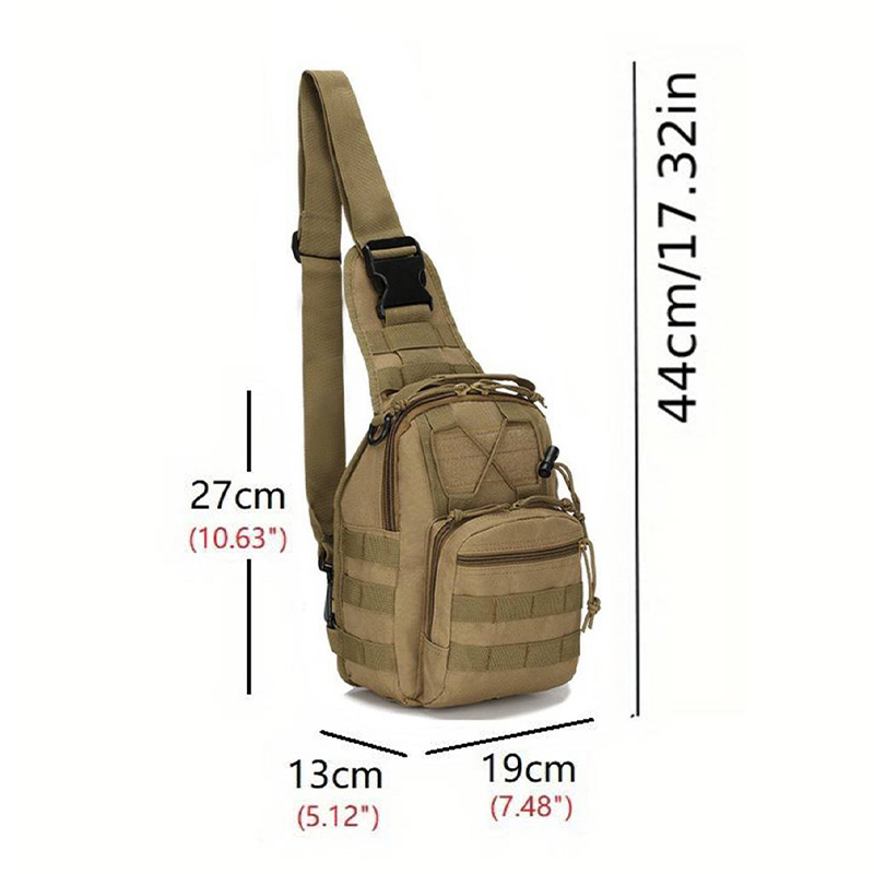 남녀공용 전술 슬링백, 크로스바디 백, 야외 군사 스포 - Edc Carry Bag 리뷰 및 가격